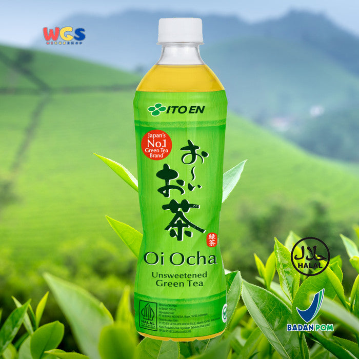 ItoEn - Ito En Japanese Green Tea 500 ml / Dus - Khusus Gojek - Grab