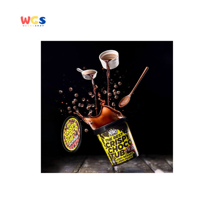 NIMS Only The Best Crispy Choco Tub Coco Ball With Milk Chocolate 250g - Coklat Susu dan Sereal