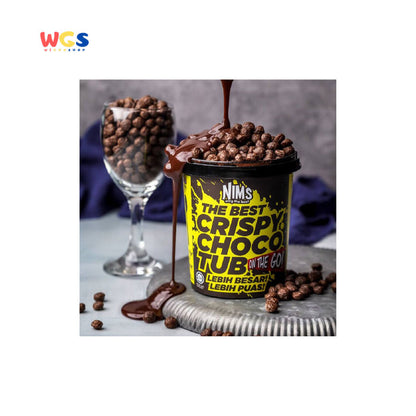 NIMS Only The Best Crispy Choco Tub Coco Ball With Milk Chocolate 250g - Coklat Susu dan Sereal