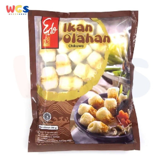 Edo Ikan Olahan Chikuwa Bakso Frozen Food 250g - Halal