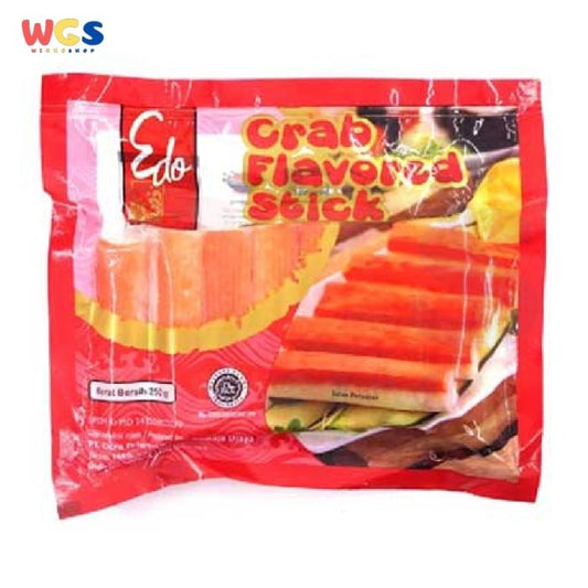 Edo Crab Flavoured Stick Frozen Food 250g - Halal