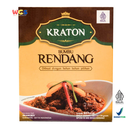 KRATON Bumbu Rendang Bahan Pilihan 170g