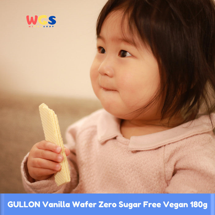 GULLON Vanilla Wafer Zero Sugar Free Vegan 180g