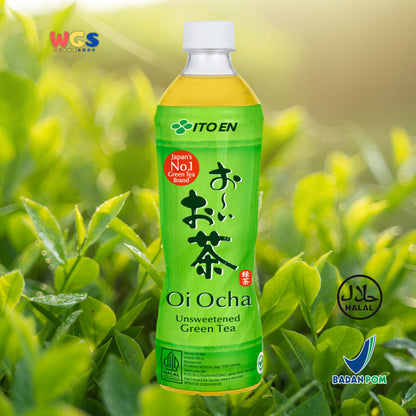 ItoEn - Ito En Japanese Green Tea 500 ml / Dus - Khusus Gojek - Grab