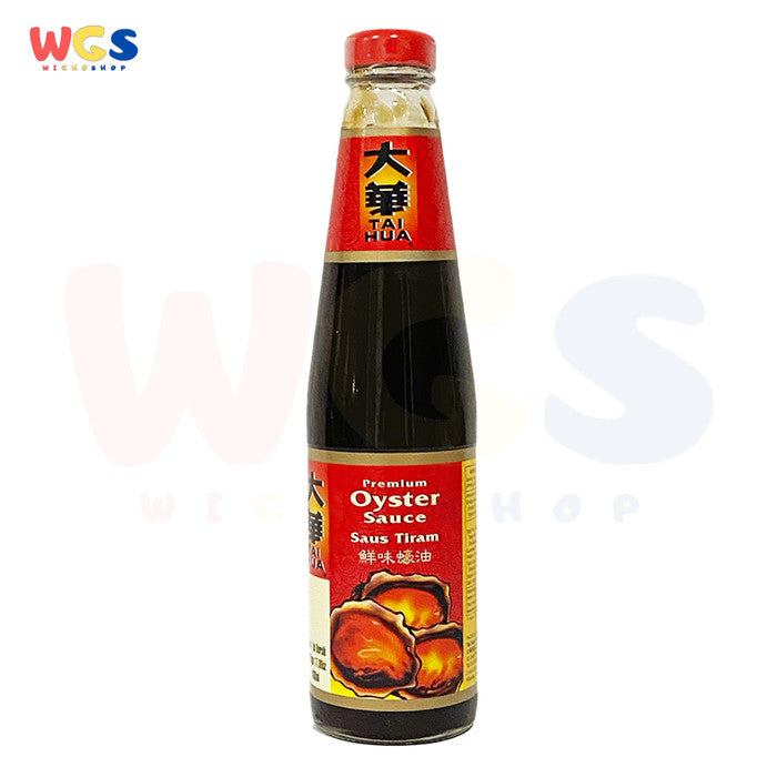 Tai Hua Premium Oyster Sauce 430ml - Saus Tiram Premium - Halal & BPOM