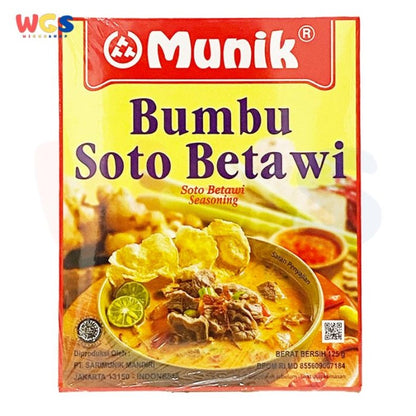 Munik Bumbu Soto Betawi Jakarta Meat Soup Seasoning 125g - Halal