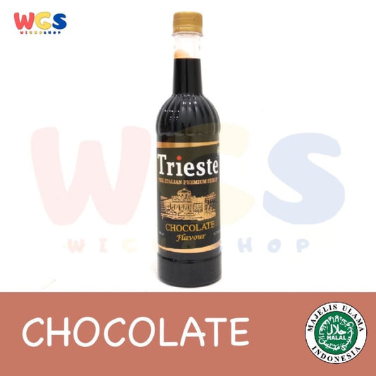 Trieste Syrup Chocolate Premium Flavor 650 ml - HALAL MUI