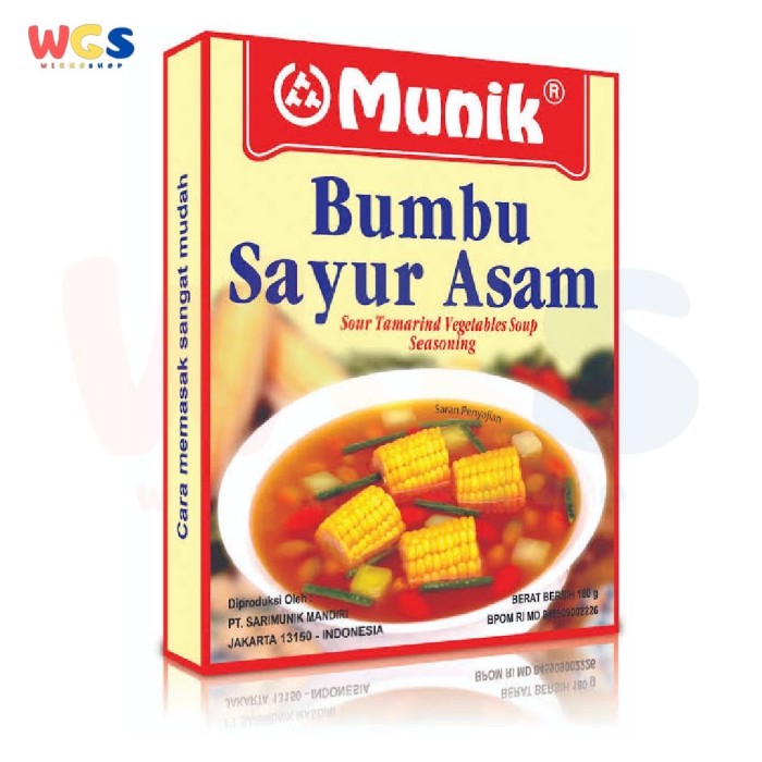 Munik Bumbu Sayur Asam Instant Seasoning 180g - Halal