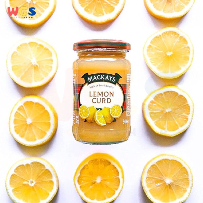 Selai Mackays Lemon Curd Jam 340 gr - Selai Lemon