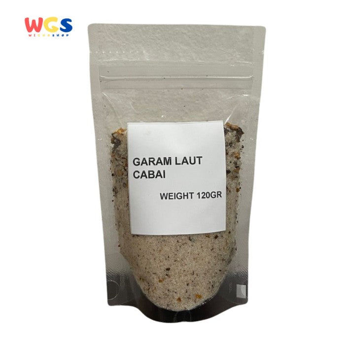 Seasalt With Chilli 120g - Garam Laut Cabai