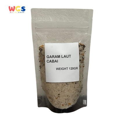 Seasalt With Chilli 120g - Garam Laut Cabai