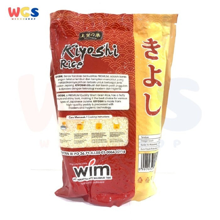 Dua Tani Beras Kiyoshi Rice Premium 2kg - Beras Khusus Tarabas