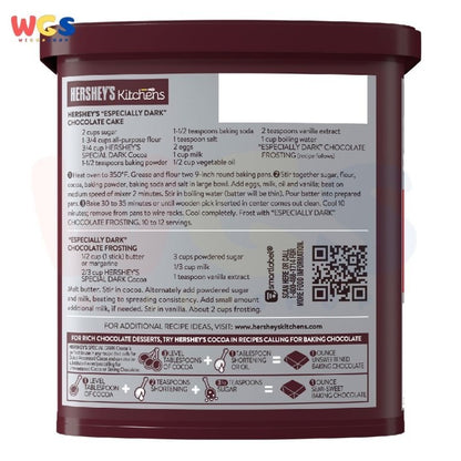 Hershey's Cocoa Special Dark 100% Cacao Dutched Cocoa Powder 8oz 226g