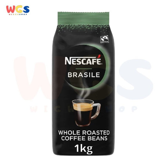 Nescafe Brazil Whole Medium Roasted 100% Arabica Coffee Beans 1 kg