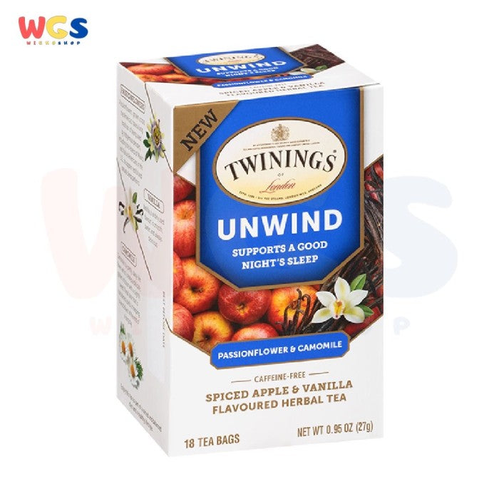 Twinings Unwind Night Sleep Passion Flower & Chamomile Tea 18p x 1.5g