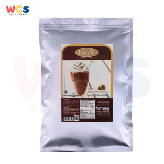 Forcafe Belgium Dark Chocolate Flavor Drink Powder 800g