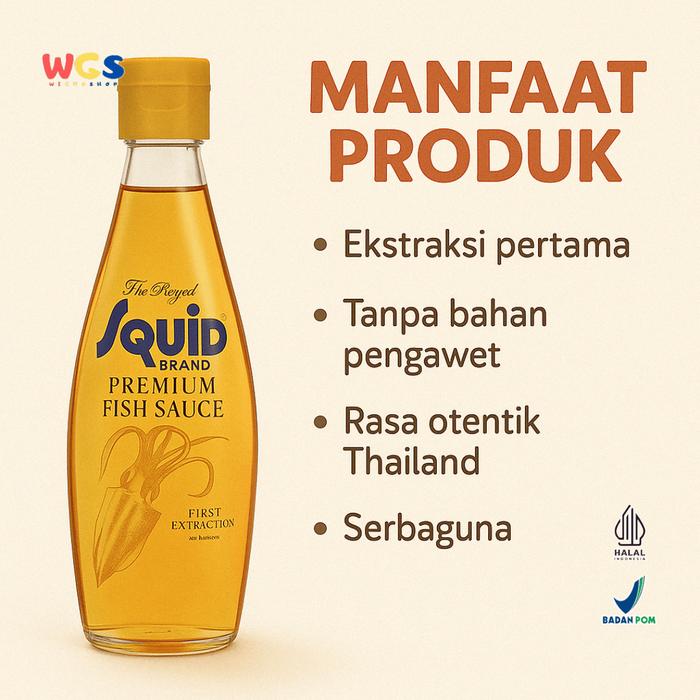 Squid Brand The Royal Premium Fresh Anchovies Fish Sauce 300ml
