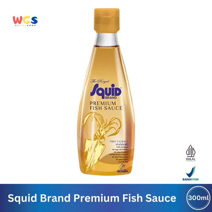 Squid Brand The Royal Premium Fresh Anchovies Fish Sauce 300ml