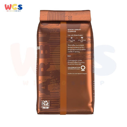 Starbucks House Blend Medium Roast Ground 100% Arabica Coffee 510g