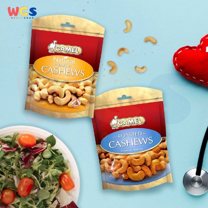 Camel Natural Baked Cashews Premium 150g - Cashew Nuts