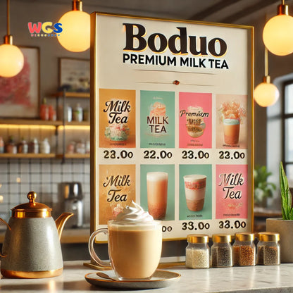 BODUO Premium Milk Tea Powder 1kg – Halal dan BPOM