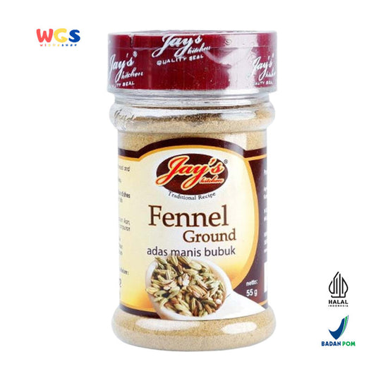 Jays Fennel Ground 55 gr - Bubuk Adas Manis