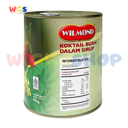 Wilmond Fruit Cocktail in syrup 825gr - Buah Kaleng