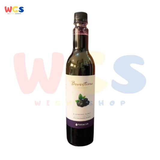 Syrup Blueberry Puree Bevertiere Artisan Flavors 800ml