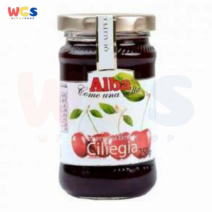 Selai Alba Ciliegia Cherry Natural Fruit Jam Gluten Free 250g