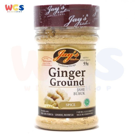 Jays Ginger Ground 55 gr - Bubuk Jahe