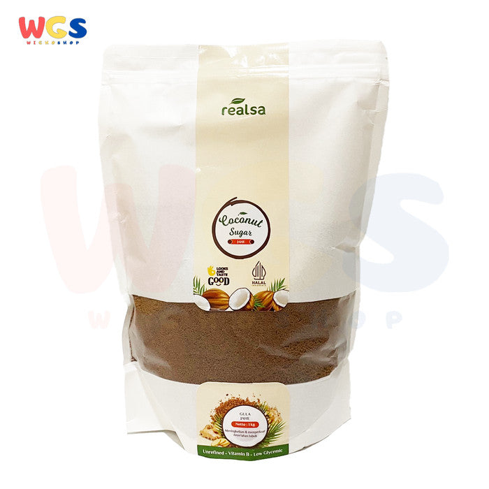 Realsa Organic Ginger Coconut Sugar 1 kg - Gula Aren Jahe