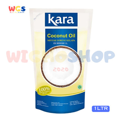 Kara 100% Coconut Oil 1 Ltr - Coconut Cooking Oil