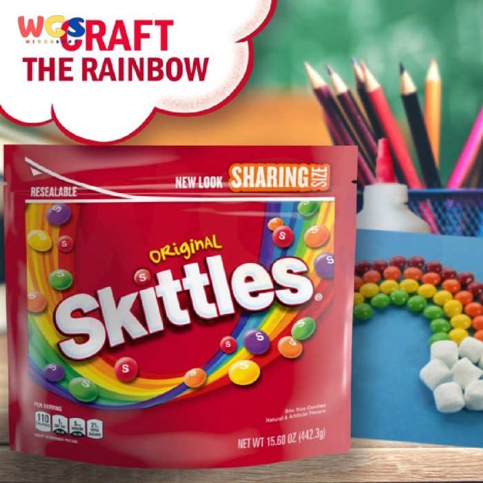 Skittles Original Fruity Candy Natural &amp; Artificial Flavors 442.3g