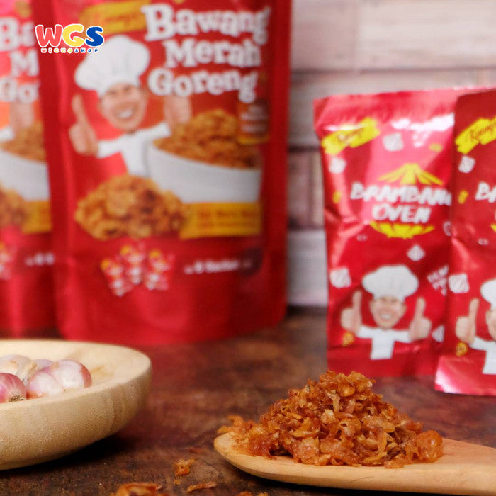 Kuangs Bawang Goreng Oven Bawang Goreng Kriuk Sehat Halal 120g - 6x20g