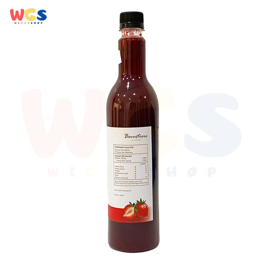 Syrup Strawberry Puree Bevertiere Artisan Flavors 800ml