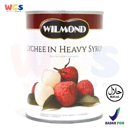 Wilmond Lychee in Heavy Syrup Thailand 565g - Buah Lychee Syrup Kental