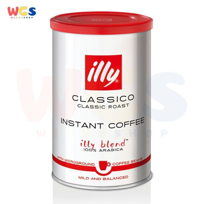 Illy Classico Classic Roast Instant Coffee 100% Arabica Coffee 95g