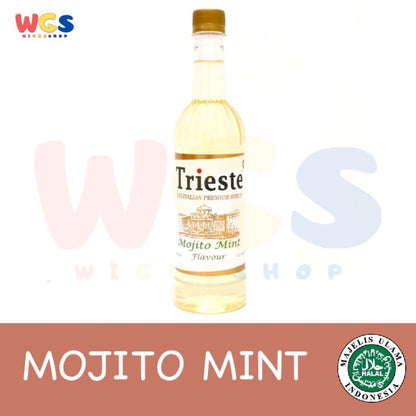 Trieste Syrup Varian Fresh Premium Flavour 650 ml - Rasa Mint