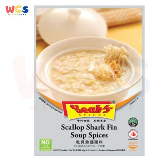 Seah's Scallop Shark Fin Soup Spices - Bumbu Sup Sirip Hiu Scallop