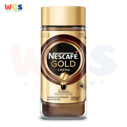 Nescafe Gold Crema Intense Crafted Coffee Dark Roast Signature 200g