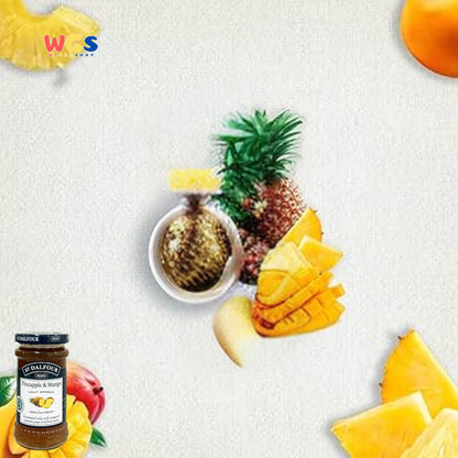 St. Dalfour Pineapple and Mango Fruit Spread 170g - Selai Buah Nenas dan Mangga