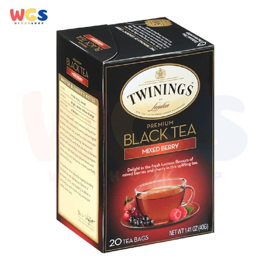 Twinings of London Premium Black Tea Mixed Berry & Cherry 20s x 2g