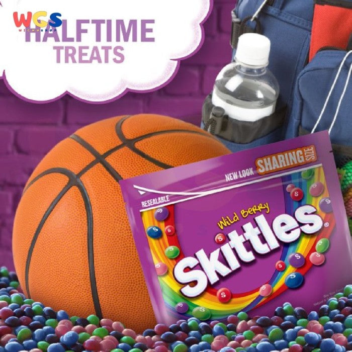 Skittles Wild Berry Chewy Candy Natural &amp; Artificial Flavors 442.3g