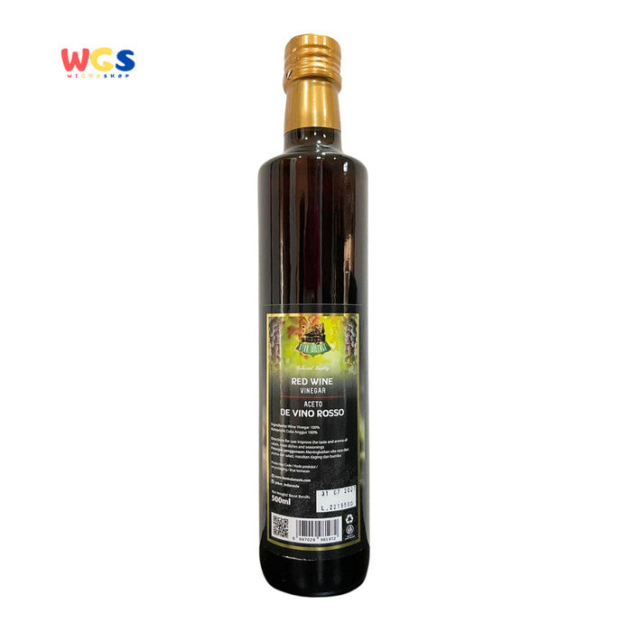 STAR VILLAGE Red Wine Vinegar Aceto Di Vino Blanco 500ml - Cuka Anggur Merah