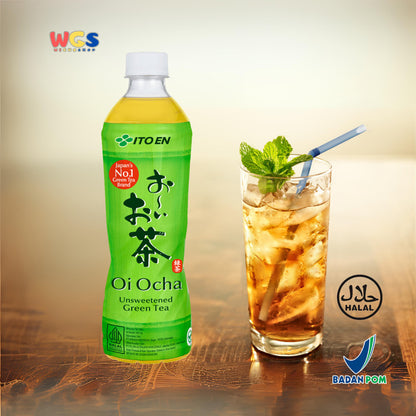 ItoEn - Ito En Japanese Green Tea 500 ml / Dus - Khusus Gojek - Grab