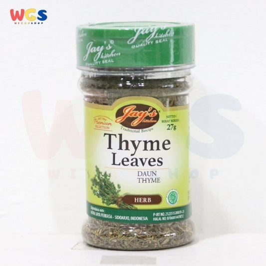 Jays Thyme Leaves Daun Thyme Herbal 27 gr