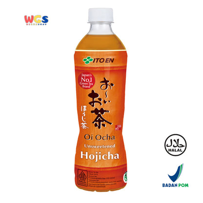 Ito En - ItoEn Unsweetened Hojicha Roasted Green Tea 500ml/Dus - Gojek