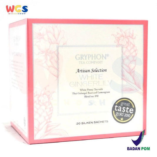 GRYPHON TEA BAG WHITE GINGERLILY WHITE PENNY WITH THAI GALANGSAL / BOX