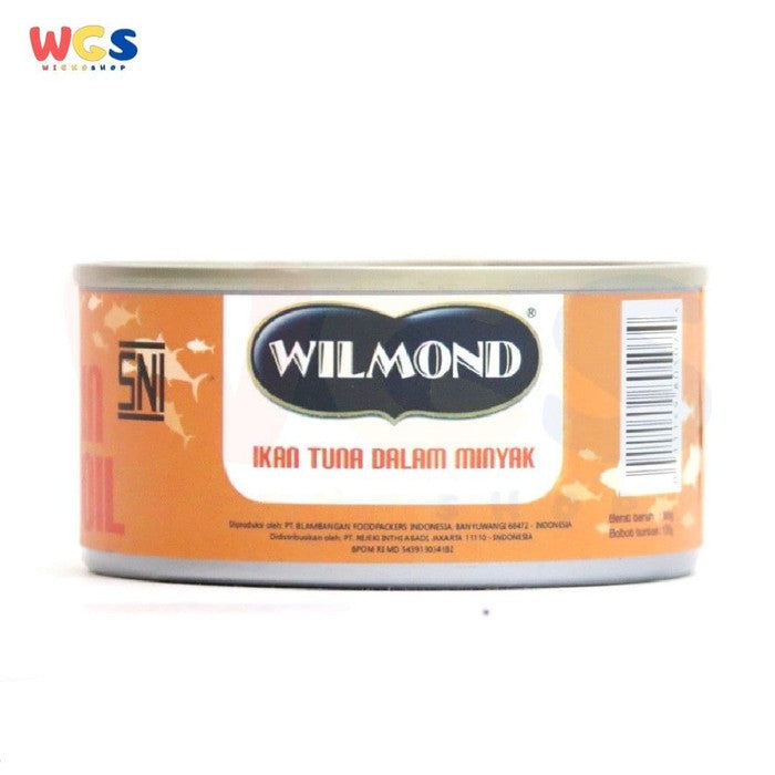 Wilmond Tuna in Oil 185 gr - Ikan Tuna Dalam Minyak