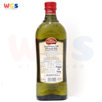 Pietro Coricelli Sunflower Oil Family 1 ltr - Minyak Bunga Matahari